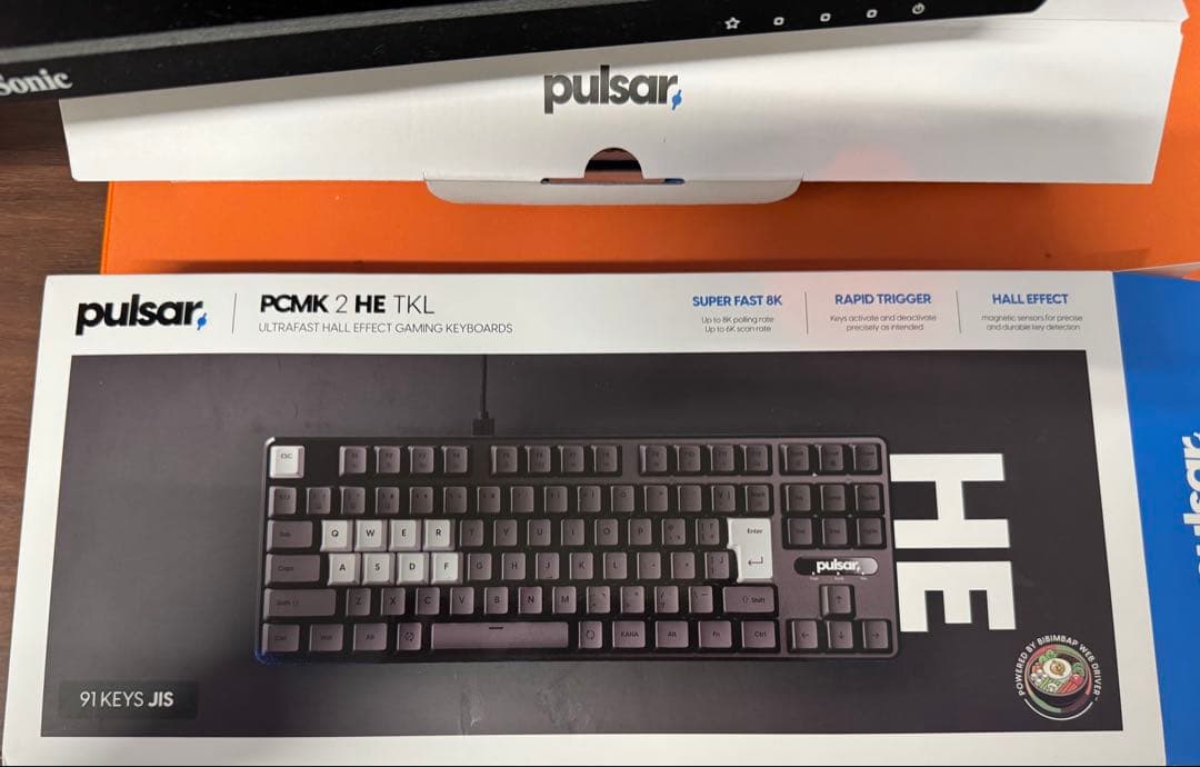 Pulsar PAMK 2 HE TKL ゲーミングキーボード