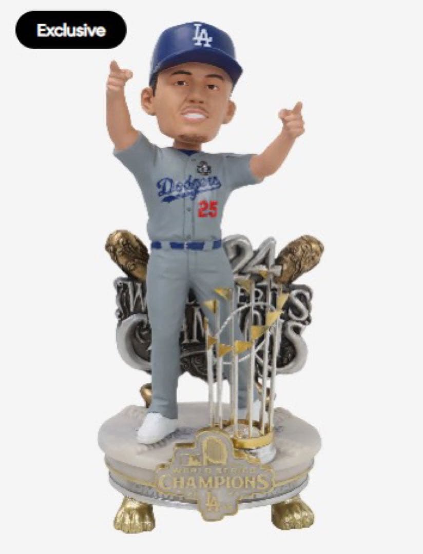 トミー・エドマン ワールドシリーズボブルヘッド ドジャース
