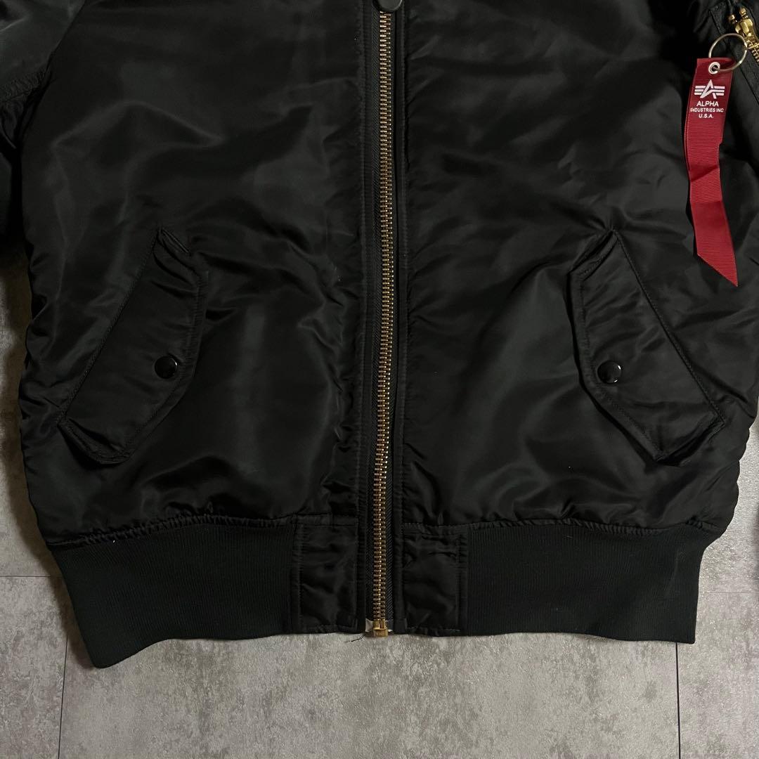 美品　アルファインダストリーズ MA-1 NATUS Flight Jacket