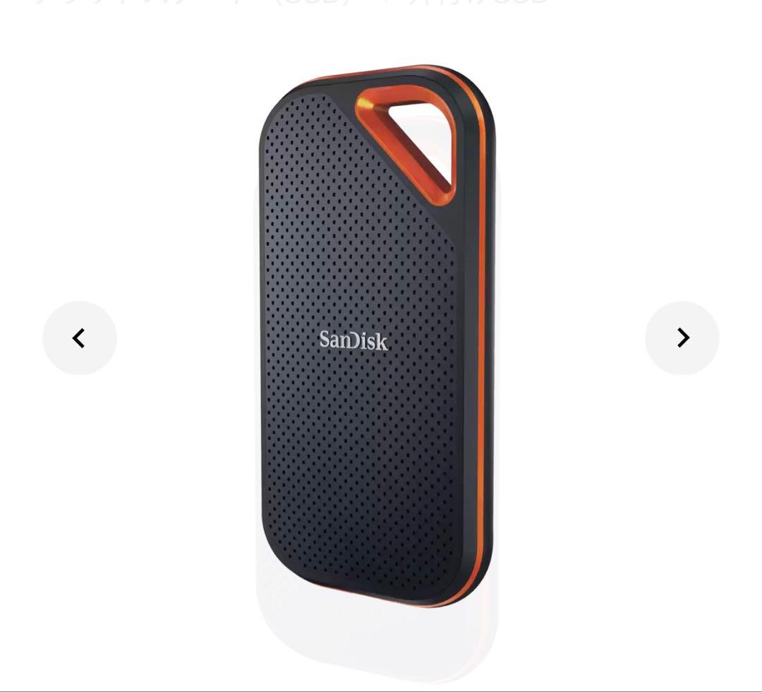 【新品未使用】SanDisk Extreme PRO ポータブルSSD4TB