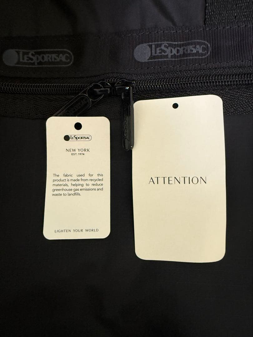 新品　レスポートサック ボストンバッグ ブラック　黒