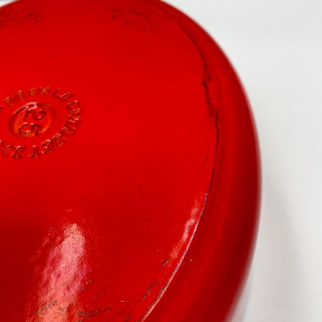 LE CREUSET ココット　オーバル　 オレンジ　25cm 両手鍋