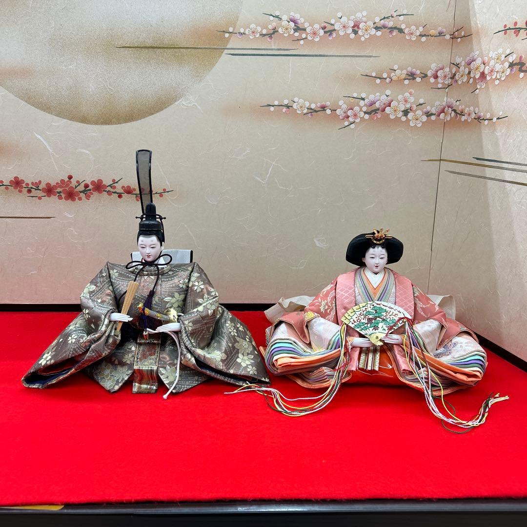 【351】ひな祭り＊雛人形＊親王揃い+おまけ