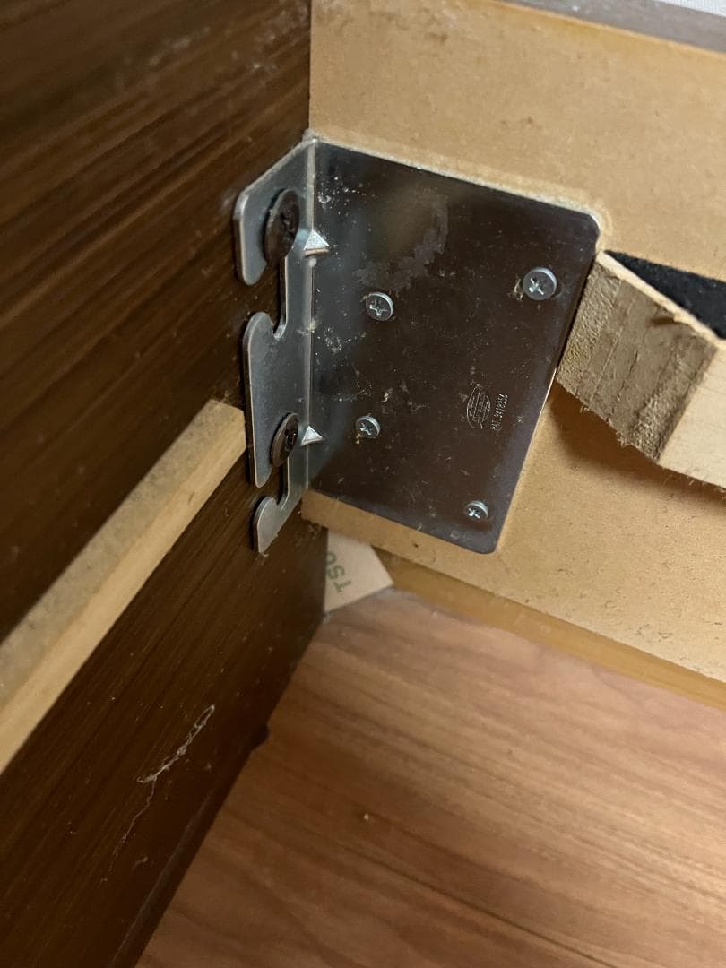 シモンズ セミダブル ベッドフレーム 引き出し収納付き