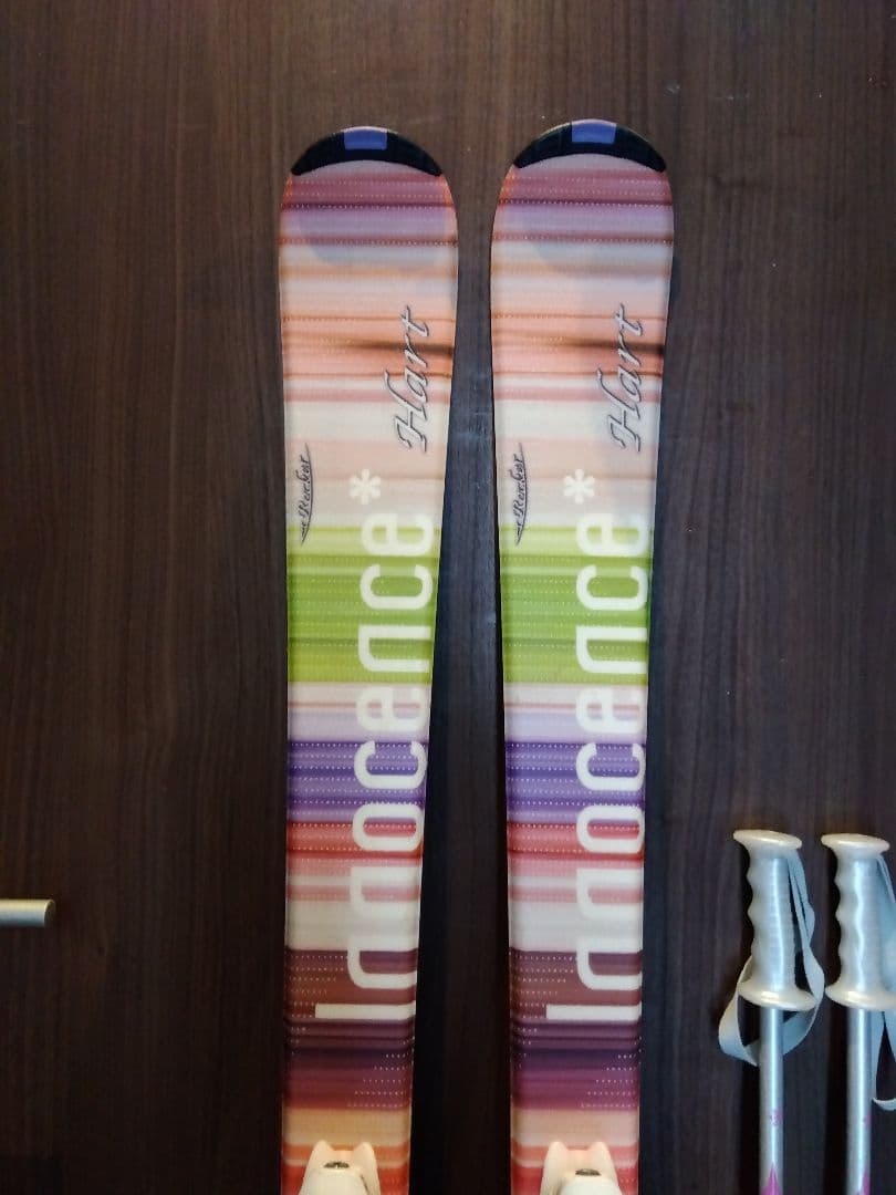 美品/HART/ティーンズ・レディース用/スキーセット/メンテ・WAX済み✔