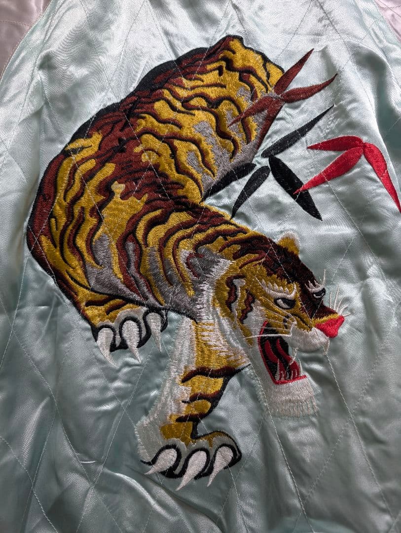 90年代☆タグ付　オリエントエクスプレス　スカジャン