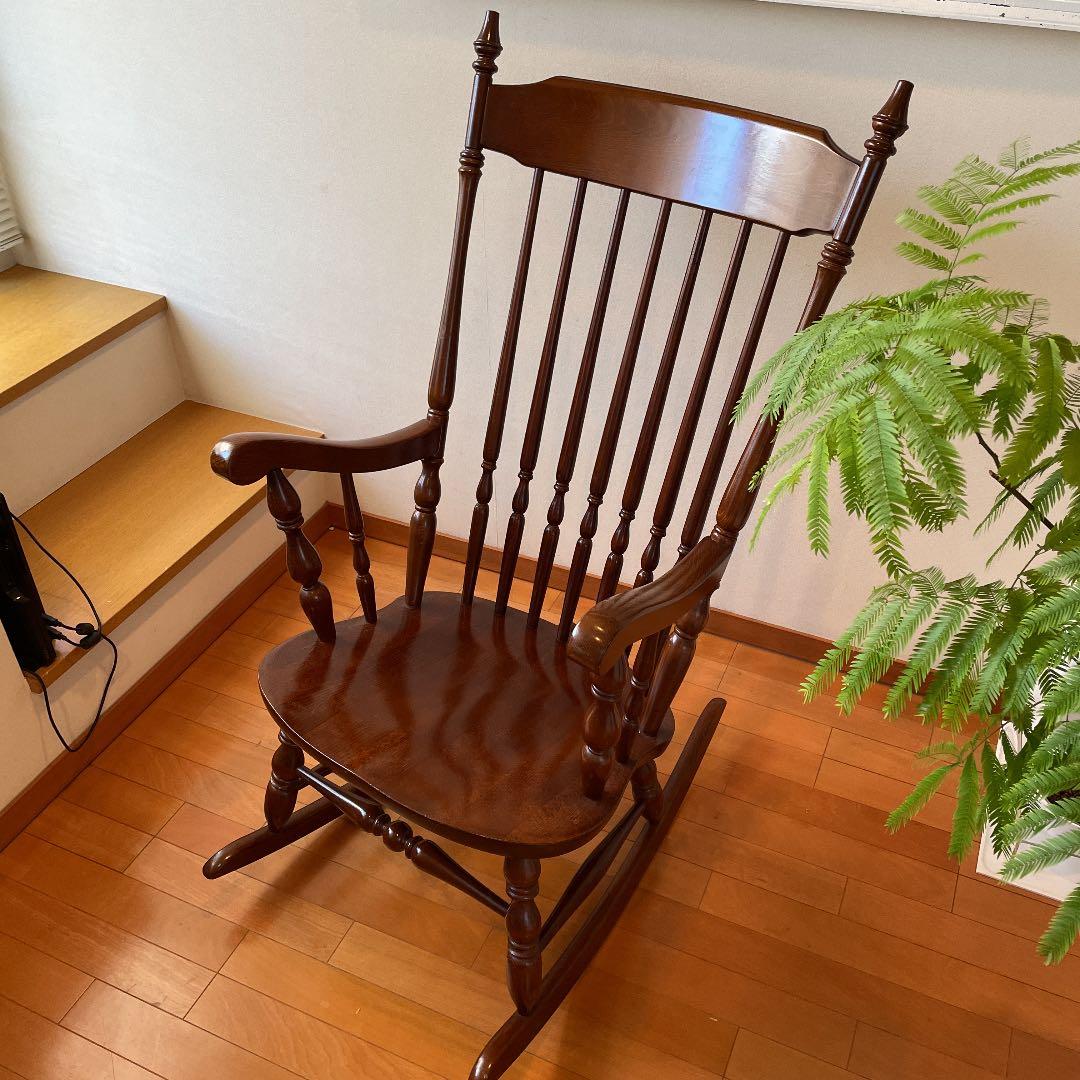 アンティーク　ロッキングチェア