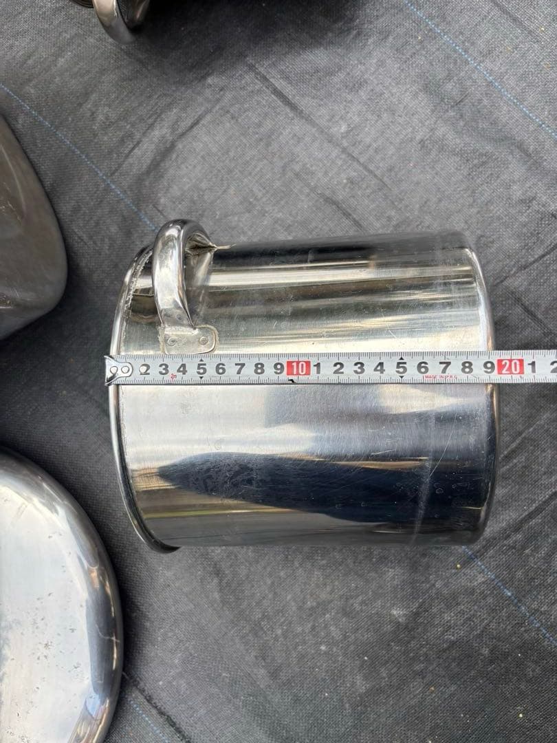 ステンレスポット　3個セット