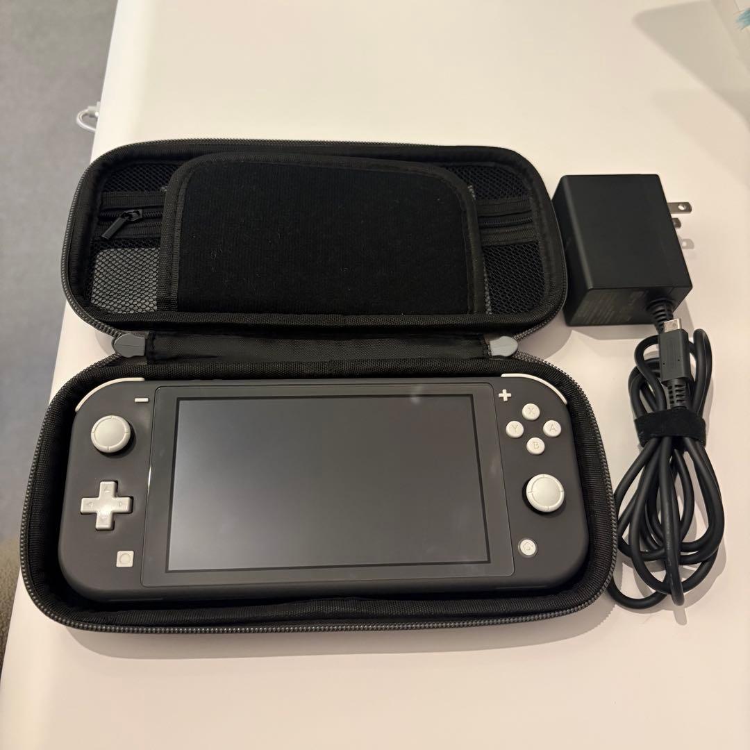 Nintendo Switch Lite 256GBメモリーカード付き グレー