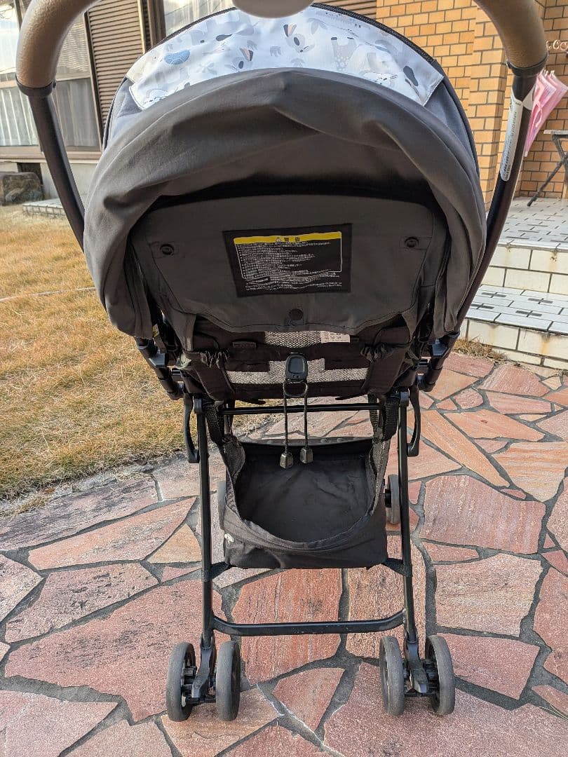 【美品】Aprica カルーンエアーメッシュAB　ベビーカー