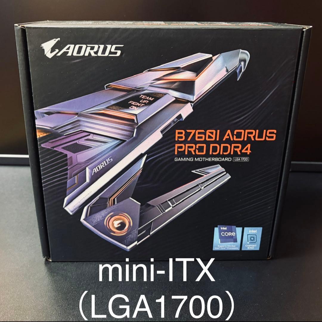 マザーボード AORUS PRO B760 Mini-ITX DDR4
