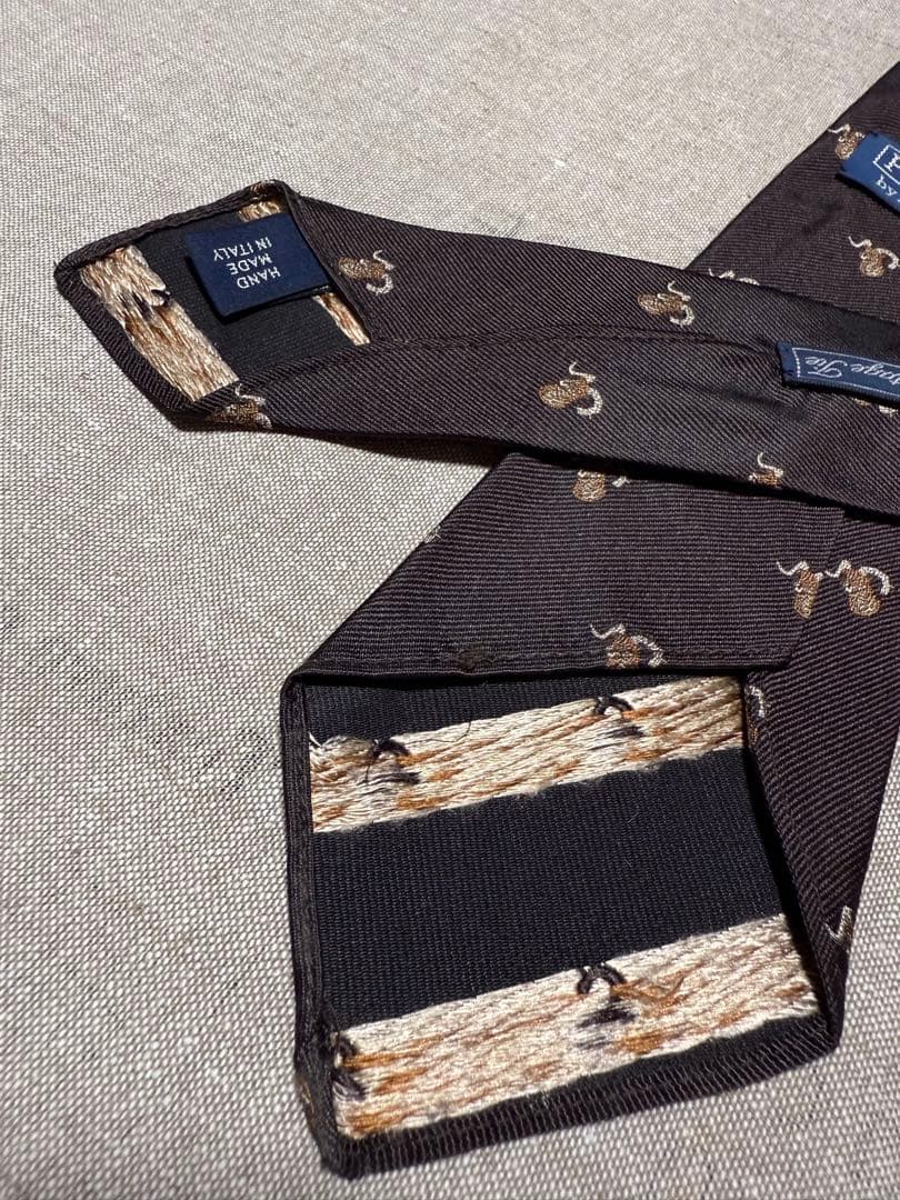 【新品】Ralph Lauren／スフォデラート／バッファロー柄／Italy製