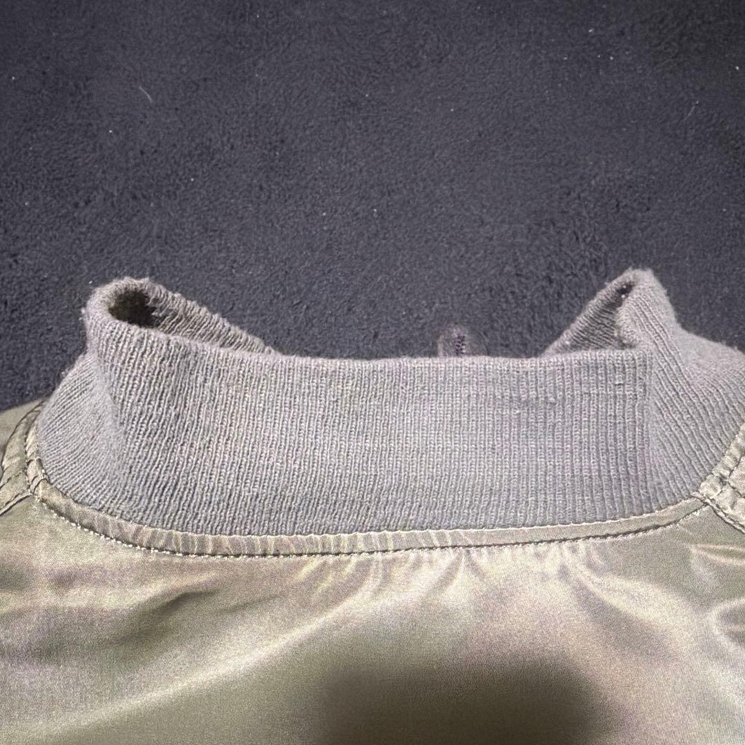 90s USA製 ALPHA Ma-1 bomber jac ミリタリー