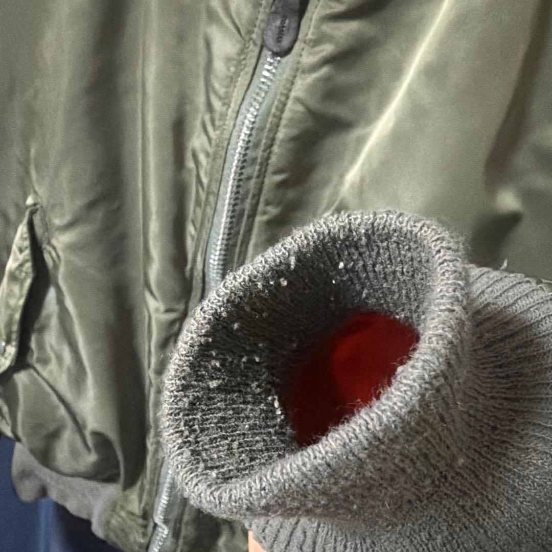 90s USA製 ALPHA Ma-1 bomber jac ミリタリー