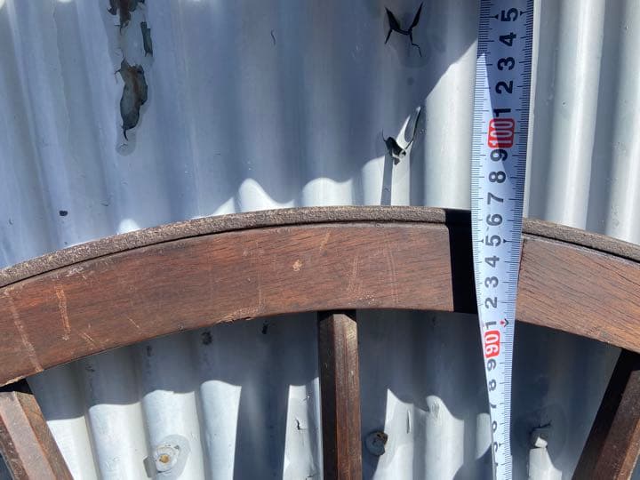 でかい 木製車輪 90センチ アンティーク