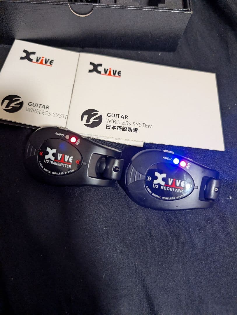 定番 ワイヤレス Xvive ( エックスバイブ ) XV-U2 / BK