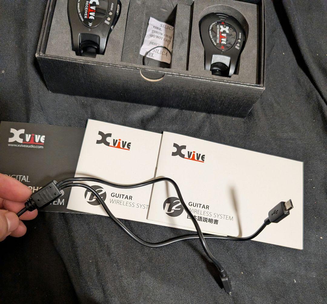 定番 ワイヤレス Xvive ( エックスバイブ ) XV-U2 / BK