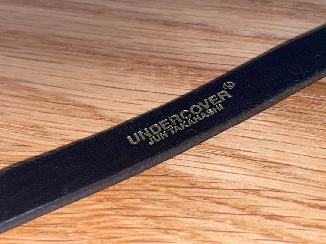 タイムセール UNDERCOVER アンダーカバー ロゴ レザーブレスレット