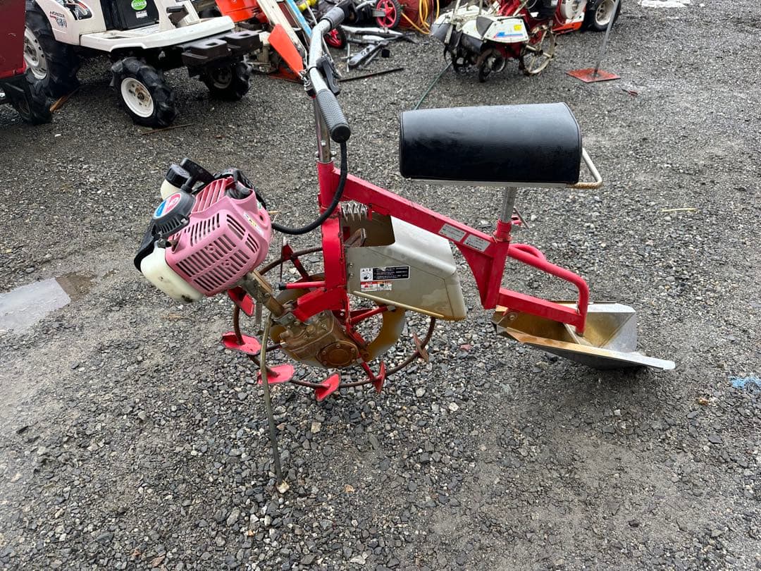 ハンドル可動 丸山 田面ライダーE MKF-A435 JK型 乗用溝切機