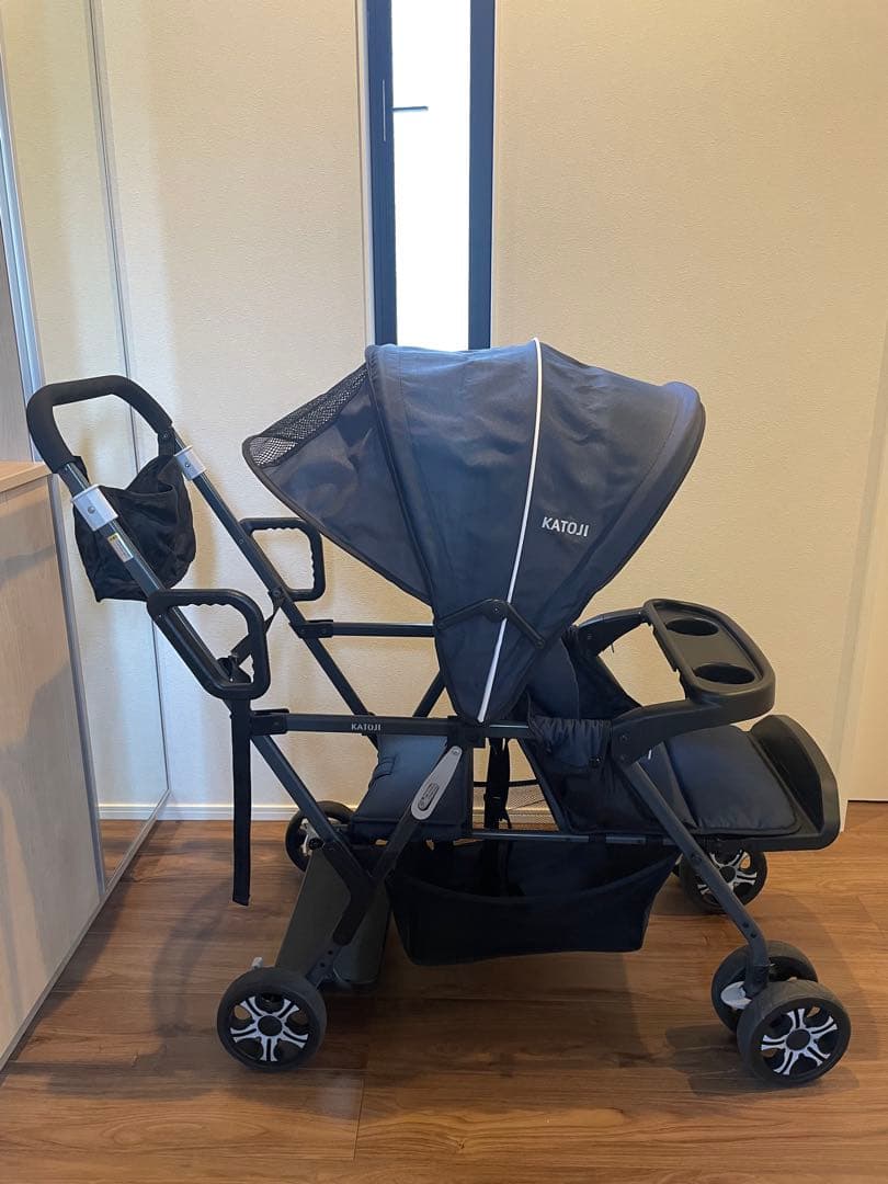KATOJI ベビーカー　2人でゴー　2人乗り