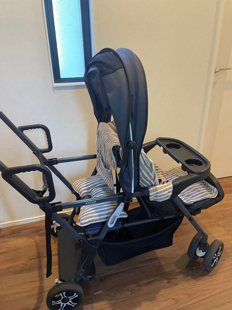 KATOJI ベビーカー　2人でゴー　2人乗り