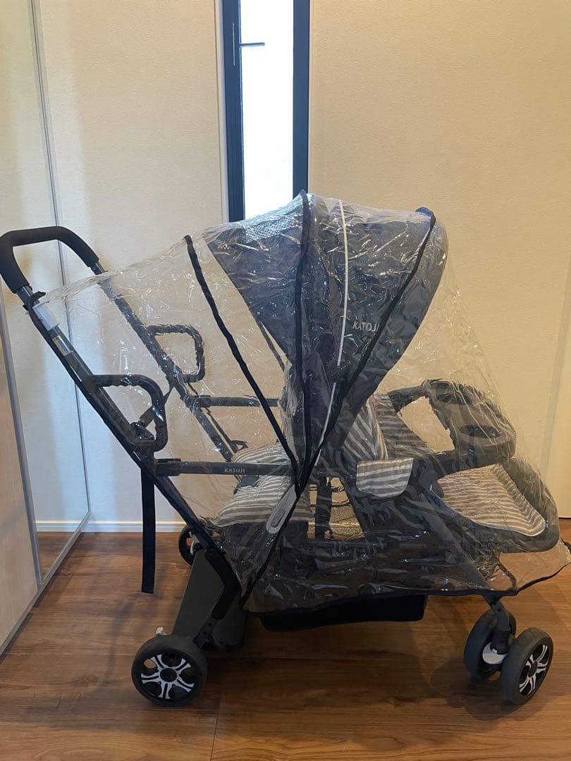KATOJI ベビーカー　2人でゴー　2人乗り