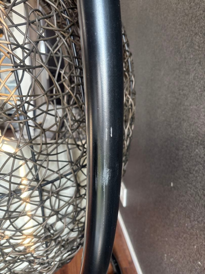 ダークブラウン ハンギングチェア　関西