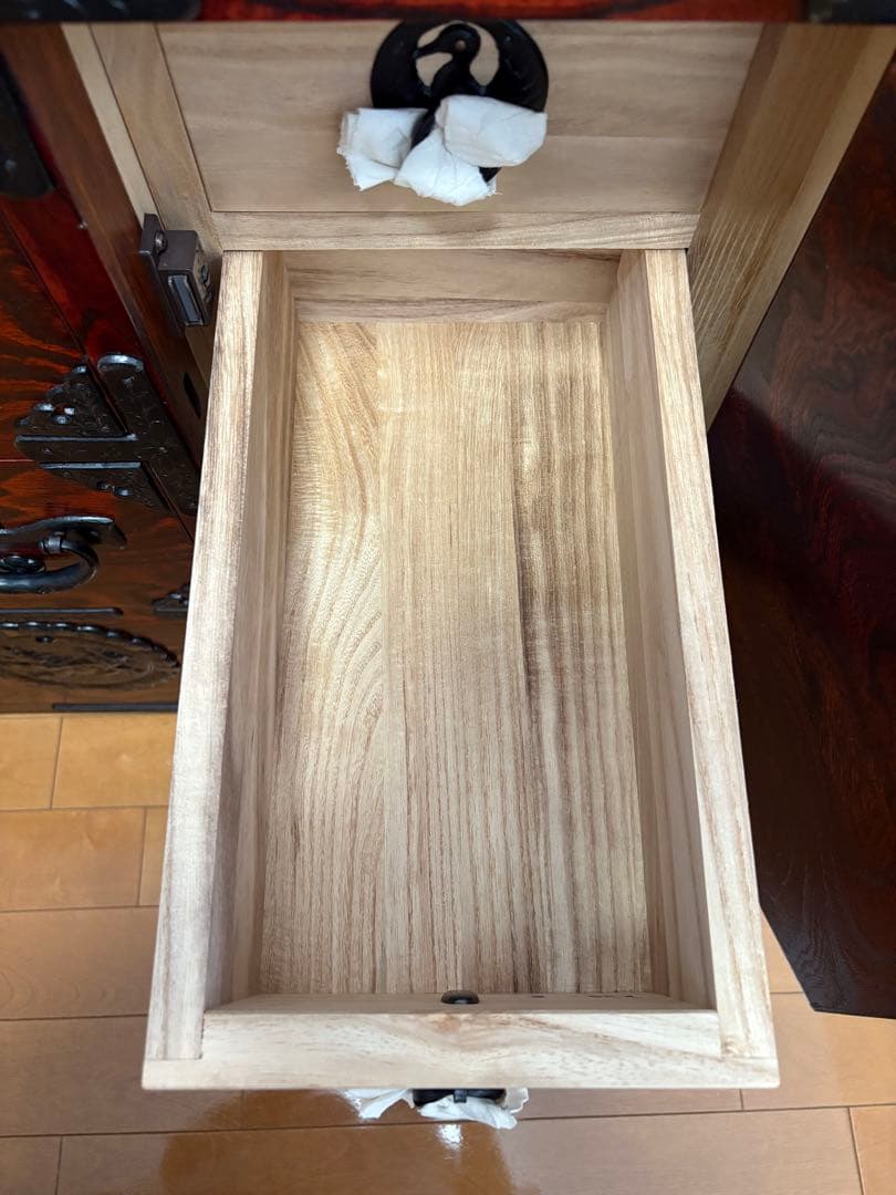 岩谷堂箪笥　みちのく小たんす(車付)