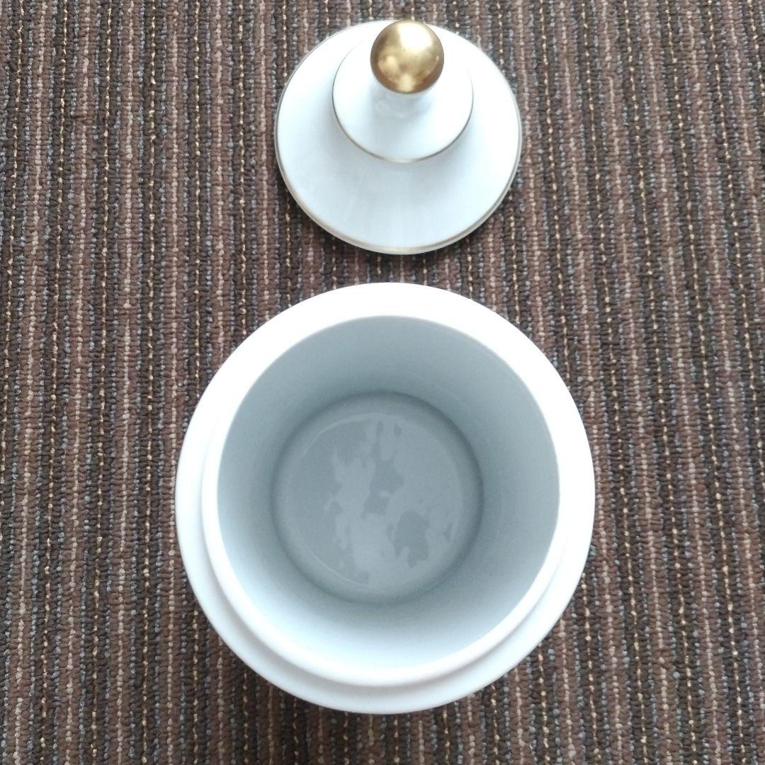 【美品】リモージュ　キャニスター／ジャー　蓋付　高さ22cm