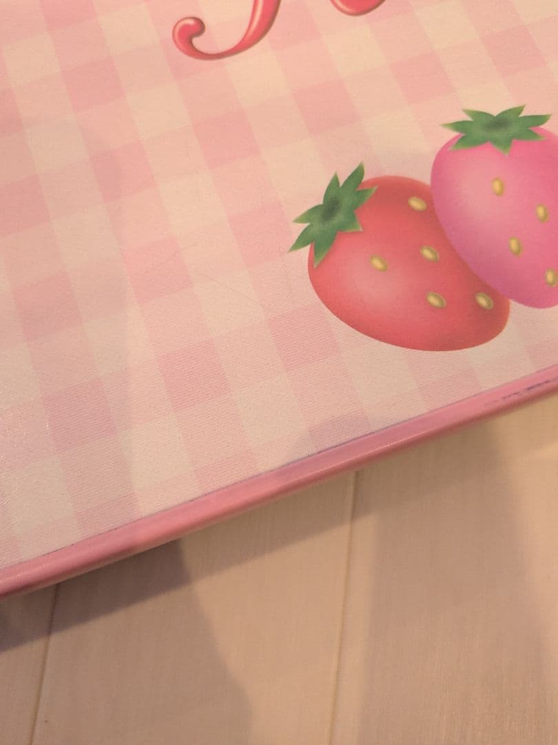 レトロ　ハローキティ　折り畳みテーブル　野いちご　1999年　希少　サンリオ　苺