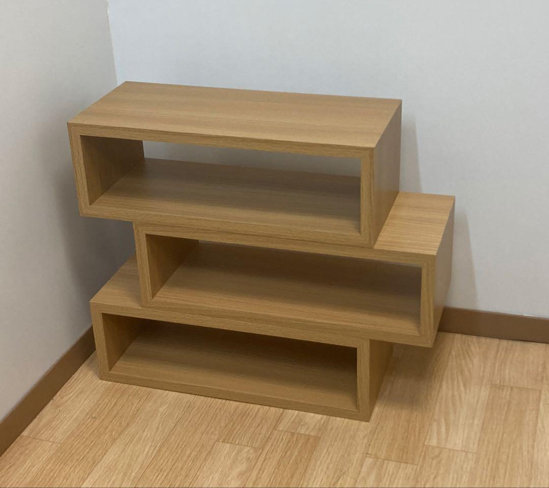 東谷株式会社　パズルラック　コゾー　ナチュラル　3個セット