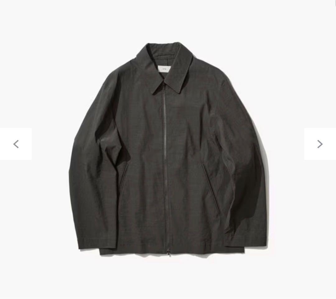 <極美品>ATON Stretch Nyron Linen Jacket