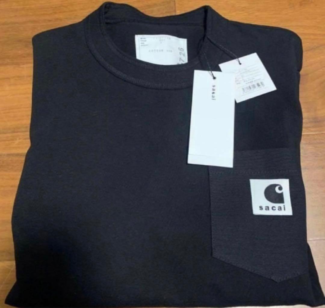 トップス Sacai Carhartt WIP L/S T-Shirt BLACK 4