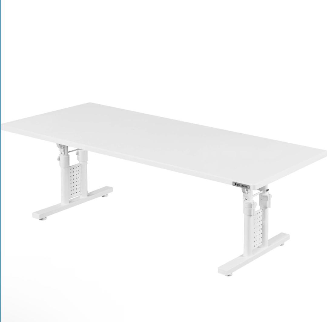 高さ調整可能 パソコンデスク 120cm