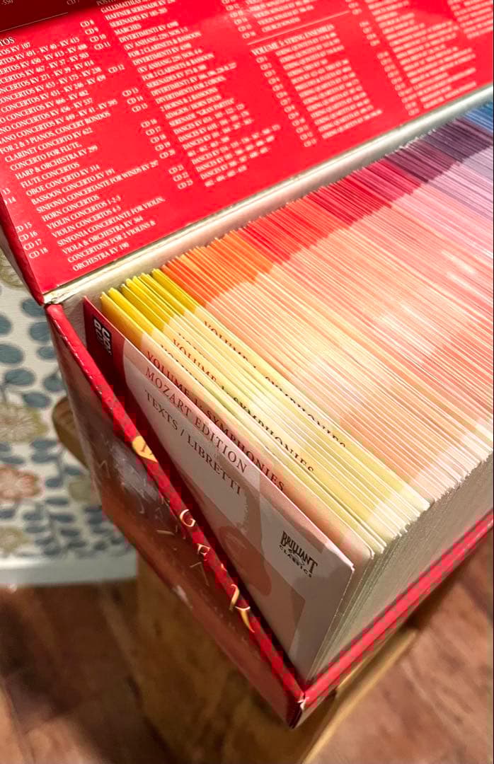【ブリリアント•レーベル】モーツァルト作品全集 CD 170枚組