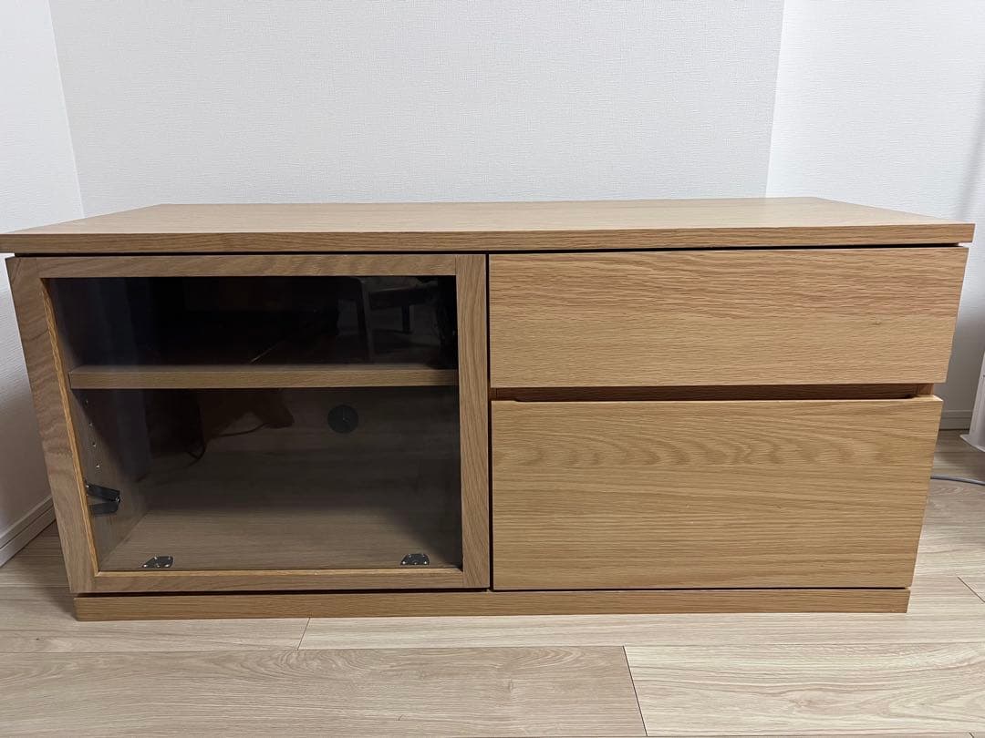 【2/18ごろまで】無印良品 テレビボード木製ＡＶラック110cm