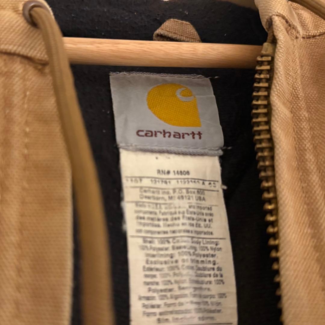 Carhartt アクティブジャケット　RN14806 ブラウン アメリカ製