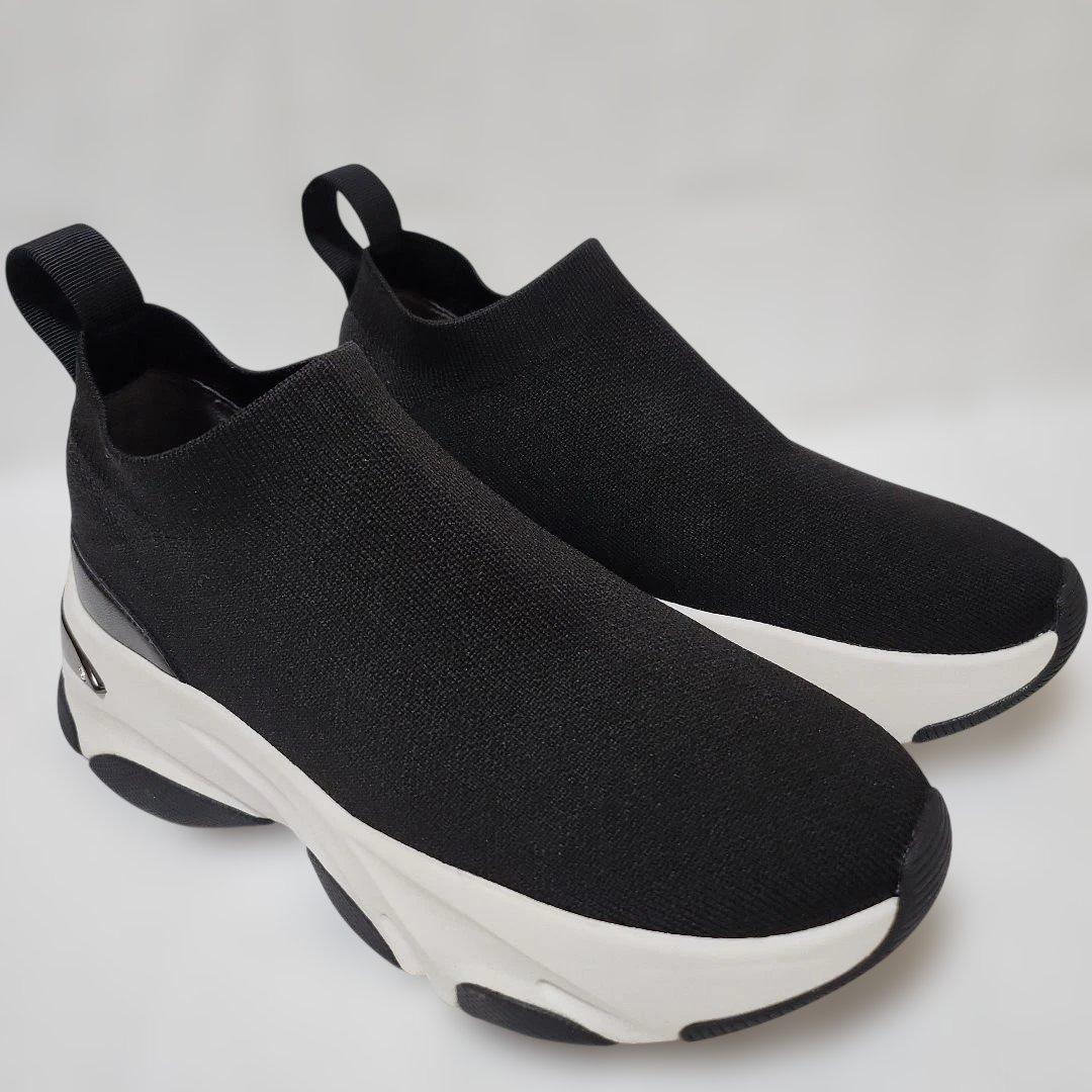 美品✨プラス　ダイアナ　軽量ニットソックススニーカー　厚底　撥水加工