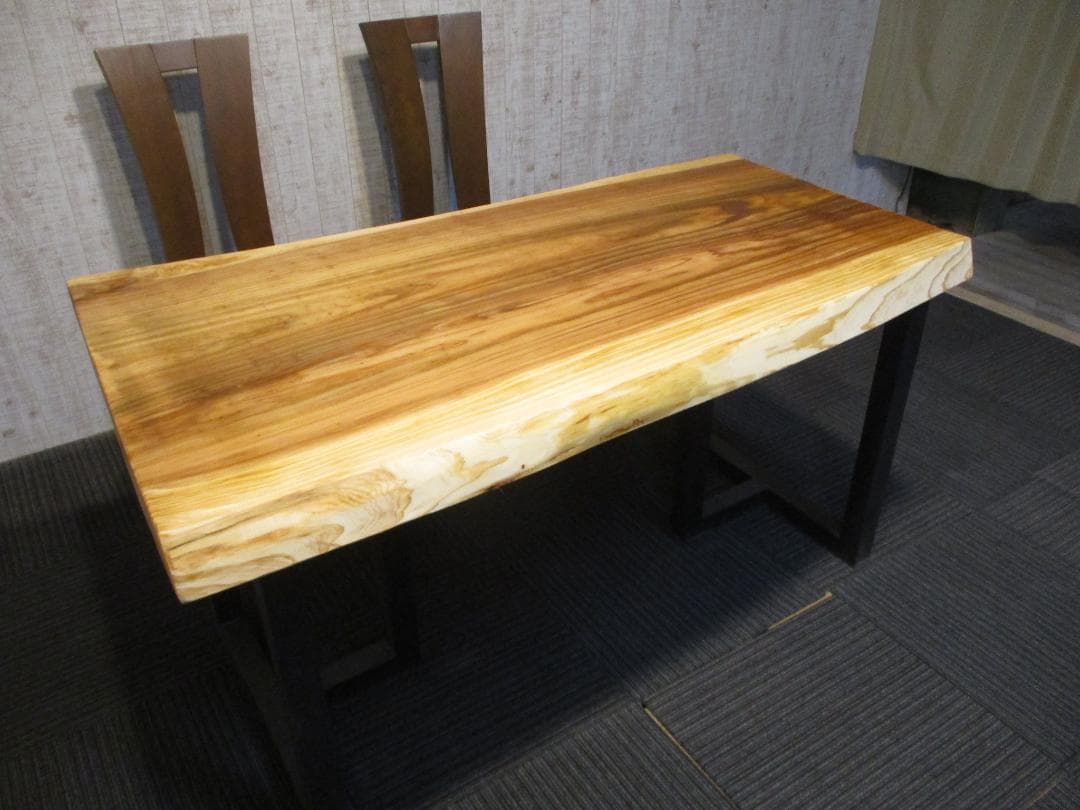 【朝採り赤たまご産地直送】＃1462■　杉　木製ダイニング脚65cm脚付き