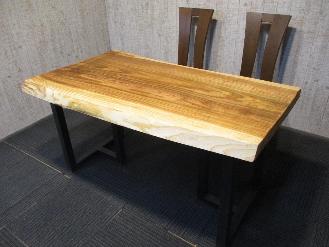 【朝採り赤たまご産地直送】＃1462■　杉　木製ダイニング脚65cm脚付き