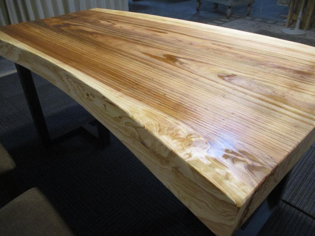 【朝採り赤たまご産地直送】＃1462■　杉　木製ダイニング脚65cm脚付き