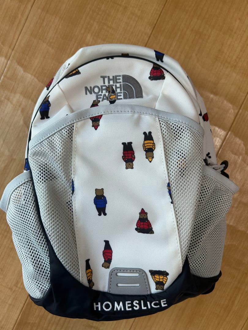 【美品】ノースフェイス　ベビーリュック　キッズ　ホームスライス　ベア　くま