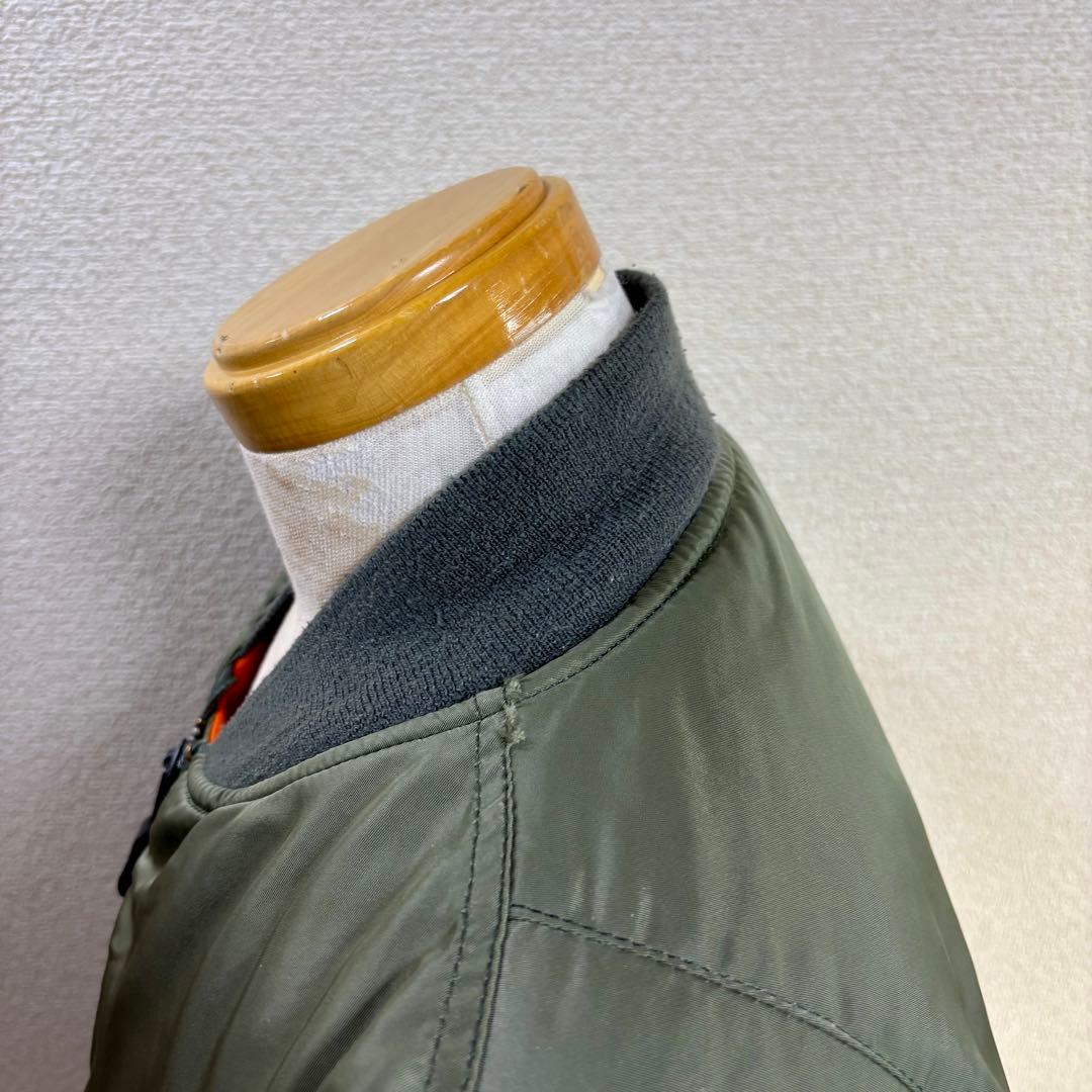 USA製 希少 90s ALPHA アルファ MA－1 フライトジャケット XL