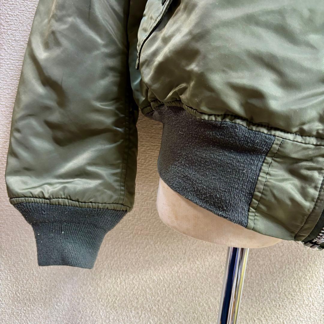 USA製 希少 90s ALPHA アルファ MA－1 フライトジャケット XL