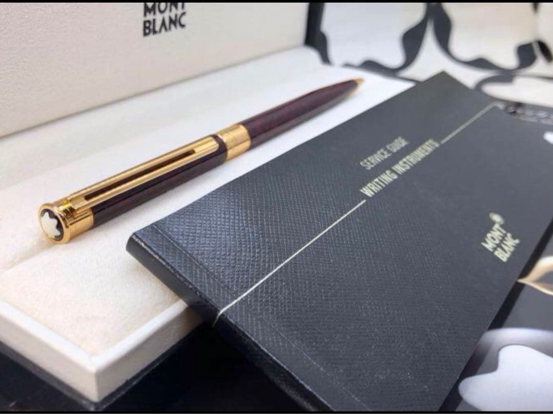 ⭐️金運⭐️幸運を呼ぶパワーストーン⭐️モンブラン⭐️ノブレス・ドウエ・レッド瑪瑙装飾⭐️