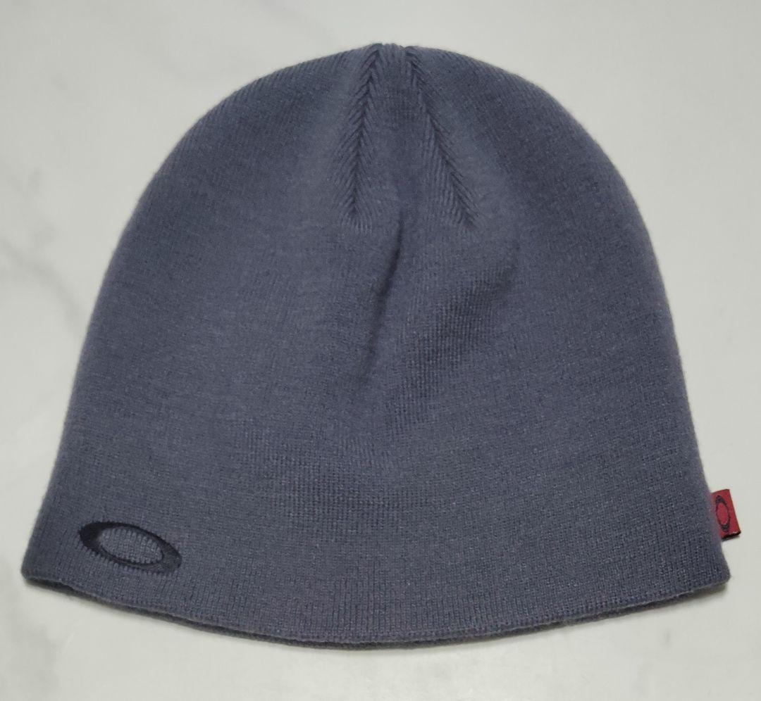00s 赤タグ OAKLEY ニット帽 ビーニー ニットキャップ オークリー