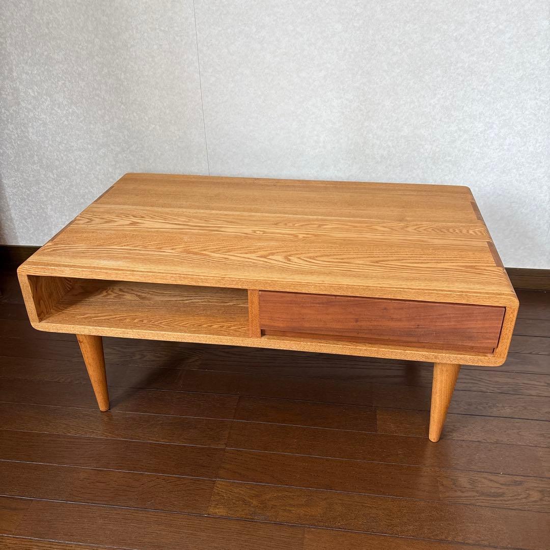 【良品】ACTUS RELIEF リビングテーブル ローテーブル