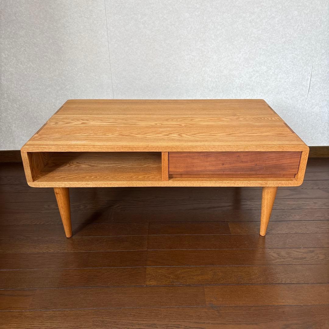 【良品】ACTUS RELIEF リビングテーブル ローテーブル