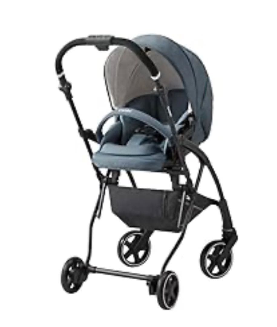 Combi AttO type-L ベビーカー グレーA型 フック ホルダー付