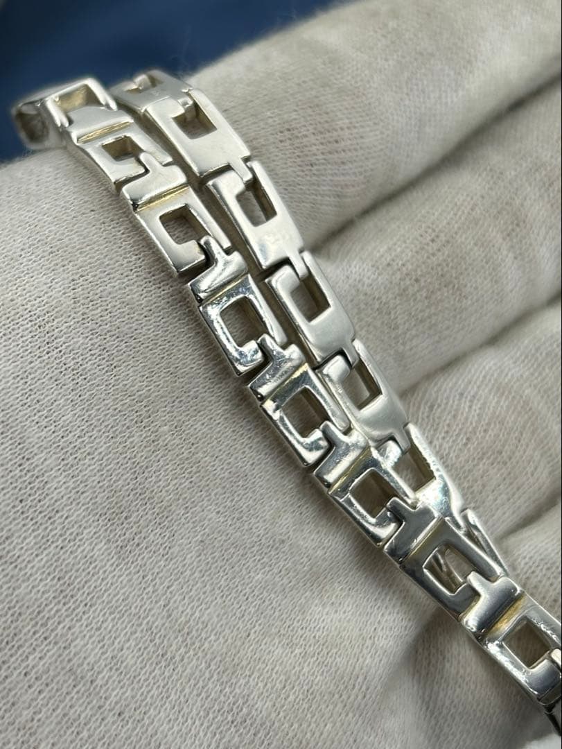 GUCCI グッチ Gロゴ ブレスレット SV925 アクセサリー　箱付　18